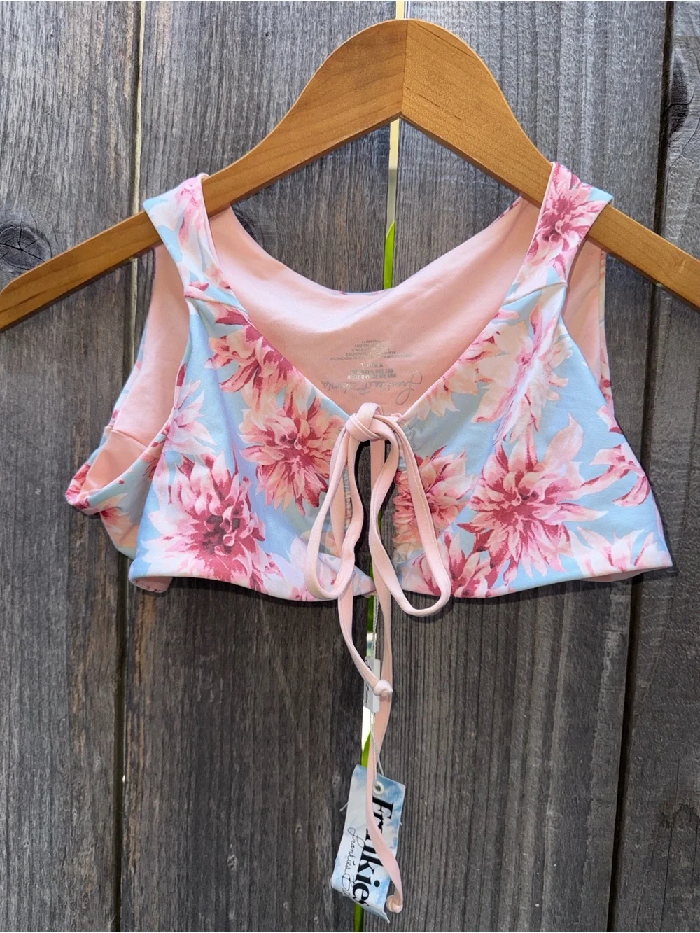 Frankie's Bikinis Jessie Top in Wildflower Size XS